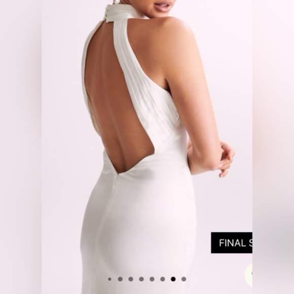 Meshki Strapless White Dress - Picture 3 of 14